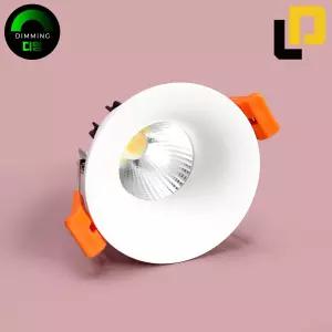 루노 스위치 디밍 COB 3인치 다운라이트 집중형 10w 주백색 밝기조절 매입등 매립등 포인트등 간접조명