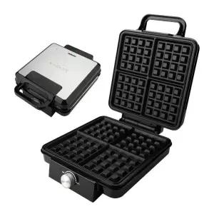 제조기 와플기계 4구 홈카페 와플기 블랙 와플메이커 간편한