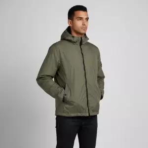 8 6S 4100001 S0A23 V005G 크링클랩스 와펜 나일론 후드 자켓 밀리터리 그린