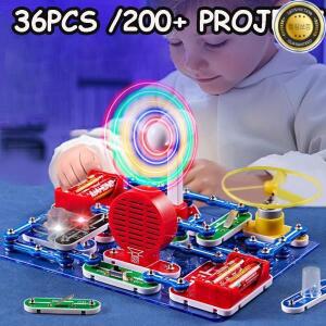 2025 STEM 과학 실험 키트 회로 전자 장난감 어린이용 전기 신제품