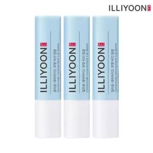 일리윤 세라마이드 무향 비건 립밤 3.2g 3입