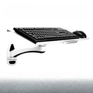 키보드암 받침대 회전 브라켓 키보드 자판 표준 각도조절 도서관 FE110W 키보드거치대