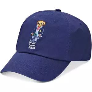 폴로 랄프로렌 남성용 베어 트릴 볼캡 모자 뉴포트 네이비