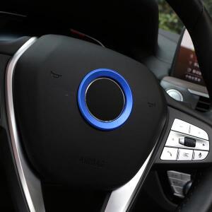 자동차 차량용 호환 스티어링 휠 링 서클 스티커  BMW 1 2 3 5 시리즈 20112021 M3 M5 E36 E46 E60 E90 E92