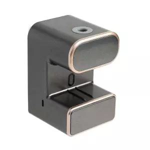 치약 자동디스펜서 칫솔살균기 블랙 무타공 세균차단