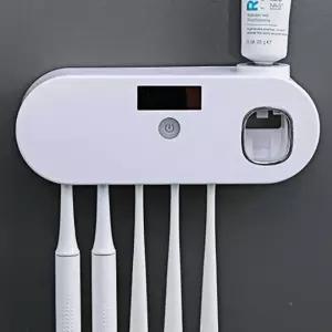 태양광 칫솔살균기 무선 화이트 UV-C