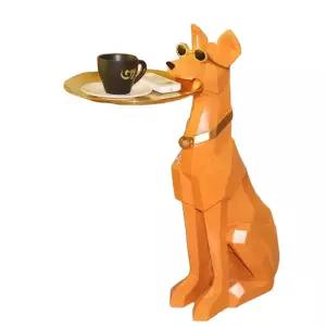 도베르만 테이블 선반 대형 블랙 도베르만테이블 철제 협탁