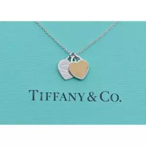 미국 티파니 앤 코 리턴 투 레드 더블 하트 스털링 실버 목걸이 406679476626