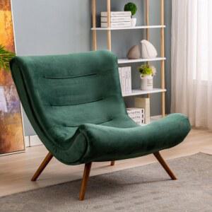 윙체어 1인용 쇼파 원룸 가정용 일인쇼 화이트등받이5단조절 심플한 화이트 일인쇼파