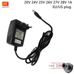 20V 24V 25V 26V 27V 28V 1A AC DC 어댑터 ~ 전원 공급 충전기 5.5*2.5/2.1mm