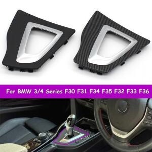 RHD F30 F31 F34 F35 F32 F33 F36 자동차 기어 변속 선택기 트림 커버 쉬프터 베젤 BMW 호환 3 4 시리즈 51