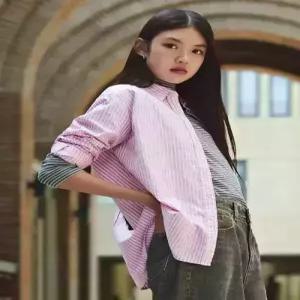 topten 여성) 옥스포드 루즈핏 셔츠MSG5WC2901