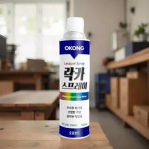 핑고 스프레이 컬러 락카 리폼 제너럴 분사형 페인트 420ml 적색