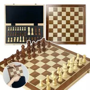 행복한 체스판 39cm(대형) 자석체스 보드게임 (파우치포함) 각인가능