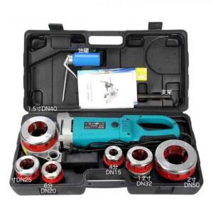 소형 파이프머신 전동 태핑 가공기 파이프 절삭기 나사산