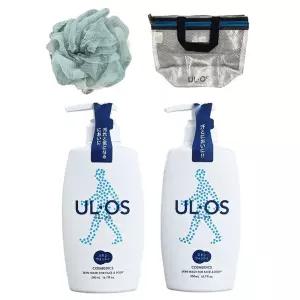 우르오스바디워시 500ml 1+1 샤워볼 남자 등드름 스킨워시 노인냄새 올인원 우로스파우치