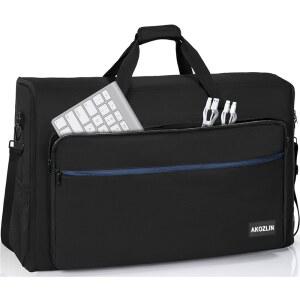 AKOZLIN LCD 화면 /TV 트랜스포트 토트백 27인치 - 32인치 디스플레이 어깨끈 악세사리 포켓 포함 여행용 케이스( 제외)