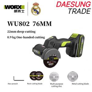 WOEX 리틀 이글 쏘우 WU802 미니 전기 그라인더 리튬이온 브러시리스 폴리셔 컴팩트 커터 필러