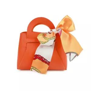 미니스카프백 선물포장 케이스 50p 오렌지