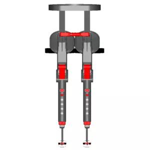 낚시 서서 캐셔 등산 웨이팅 웨어러블 농사 입는의자 보조 착용형