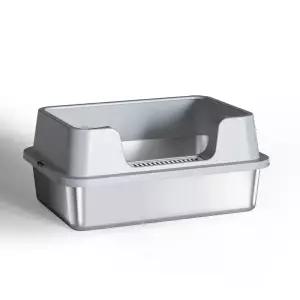 고양이 화장실 모래통 평판형 배변통 스테인리스 오픈형