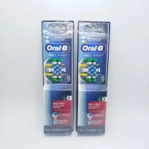 오랄비 프로엑스퍼트 플로스액션 전동칫솔 리필모 2입 x 2개