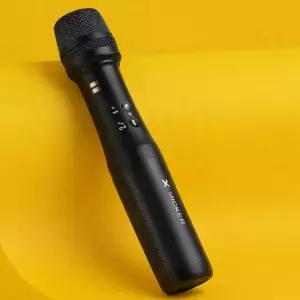 마이커프로 강의용 마이크 휴대용 교사용 일체형 마이크 블랙