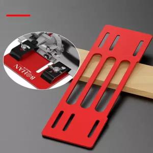 원형톱 가이드 플레이트 지그 클램프 목공 대리석 작업대