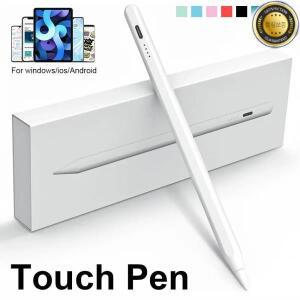 삼성 갤럭시 탭 A9 + S9FE S8 S7 S6lite A7 A8 Xiaomi 안드로이드 용 충전식 틸트 터치 스타일러스