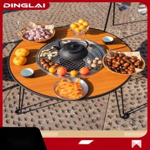 화로대테이블 접이식 캠핑테이블 난로 겸용 테이블