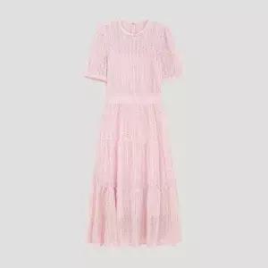 [롯데백화점]리스트 펀칭 레이스 티어드 원피스(TWWOPP62180)