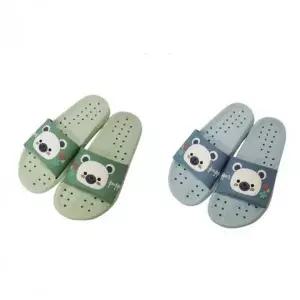 욕실화 곰 캐릭터 240mm 거실화 실내화