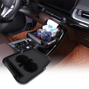 BMW X1 U11 U12 2023 차량용 호환 센터 콘솔 컵홀더 수납함 정리 트레이 내부 호환 액세서리
