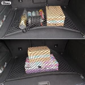 기아 호환 EV3 GT-라인 2024 자동차 트렁크 네트 부트 러기지 메쉬 나일론 가방 수납용 리어 호환 백 카고