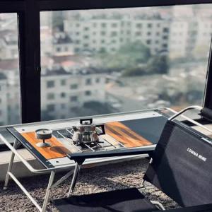 제이 원액션화로테이블 바베큐 테이블 숯불 휴대용