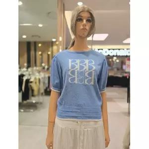 [에고이스트] 뒷리본 부클 자카드 니트 ER2OKH-53 691008