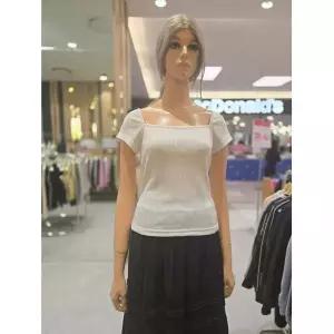 [에고이스트] 슬림골지 캡소매 티셔츠 ER2CH-163 691002