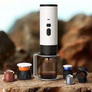 커피 여행용 휴대용에스프레소머신 메이커 가열 무선 충전식
