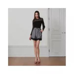 에고이스트 [BLUE LABEL] 배색 레이스 밴딩 숏팬츠 ES2OPT04 690664