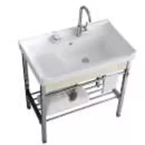 세라믹 이동식 보조싱크대 미니싱크 탈비실 간이세면대 주방