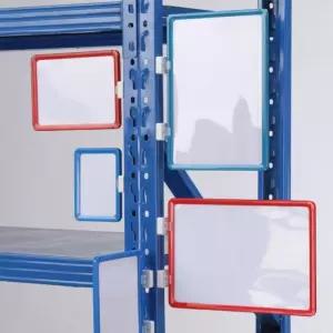 자석 앵글 창고 선반 흡착식 표시판 A4 A5 KK185