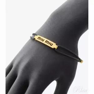 [미우미우] 코드 앤 메탈 브레이슬릿 154151216