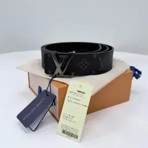 [LOUIS VUITTON]루이비통 리버서블 양면 벨트 블랙 모노그램 153151689