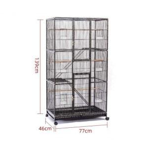 대형 새장 앵무새 비둘기 햄스터 겸용 럭셔리 반려동물 하우스