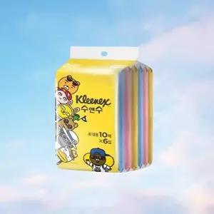 [셀러허브 생활리빙]크리넥스 카카오프렌즈 여행용 티슈 50매 휴대용티슈 x2SET(SH) (46607861)