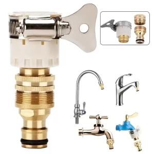 정원 호스 범용 어댑터 가정용 수도꼭지 도구 물 파이프 하드웨어 액세서리 세탁기 퀵 커넥터