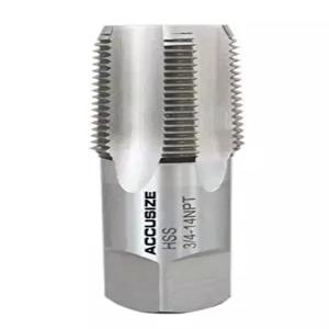 산업 도구 3/4인치에서 14 H.S.S. 테이퍼 파이프 탭-Npt 3-1/4인치 Oal 1-3/8인치 나사 길이 미국 표준 5