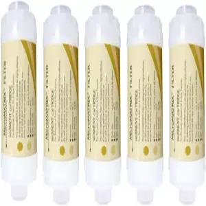 마이크로매트릭스 5pc 비데 워터 침전물 필터 세트 15mm 1/2인치 연결 노비타 삼성 파나소닉과 호환 가능