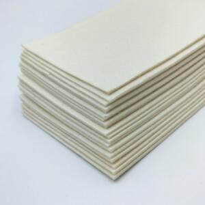 5pcs 색소폰 트럼펫 밸브 용 천연 양모 펠트 와셔 패드 300mmX100mm 악기 수리 부품