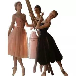 로맨틱발레스커트 발레복 치마 롱 무용 공연복 댄스복 거즈 스커트 성인 성인발레복